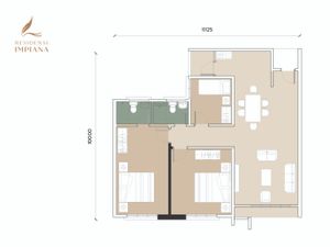 Pelan Lantai APARTMEN - 2/2