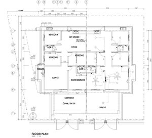 Pelan Lantai RUMAH BERKEMBAR 1 TINGKAT - 1/1