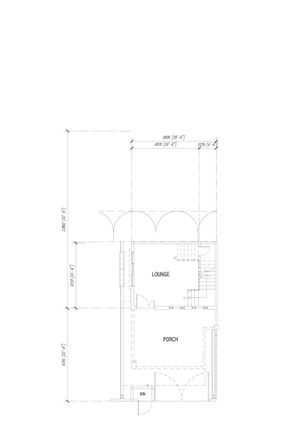Pelan Lantai RUMAH TERES 1.5 TINGKAT - 1/2