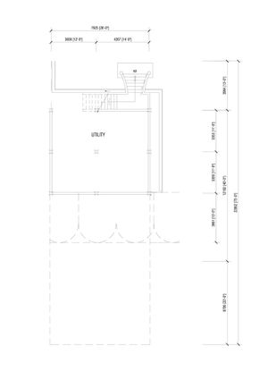 Pelan Lantai RUMAH BERKEMBAR  1.5 TINGKAT JENIS A - 2/2