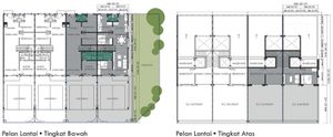 Pelan Lantai RUMAH TERES 1.5 TINGKAT - 1/1