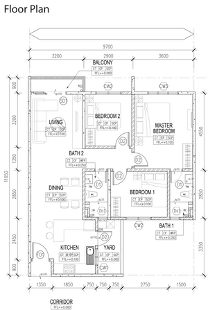 Pelan Lantai APARTMENT - 1/1