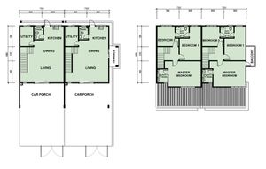 Pelan Lantai RUMAH TERES DUA TINGKAT FASA 5D ( LOT AKHIR/END ) - 1/1